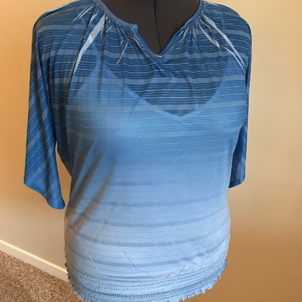 Seven7 size 18/20 Blue Ombré Too